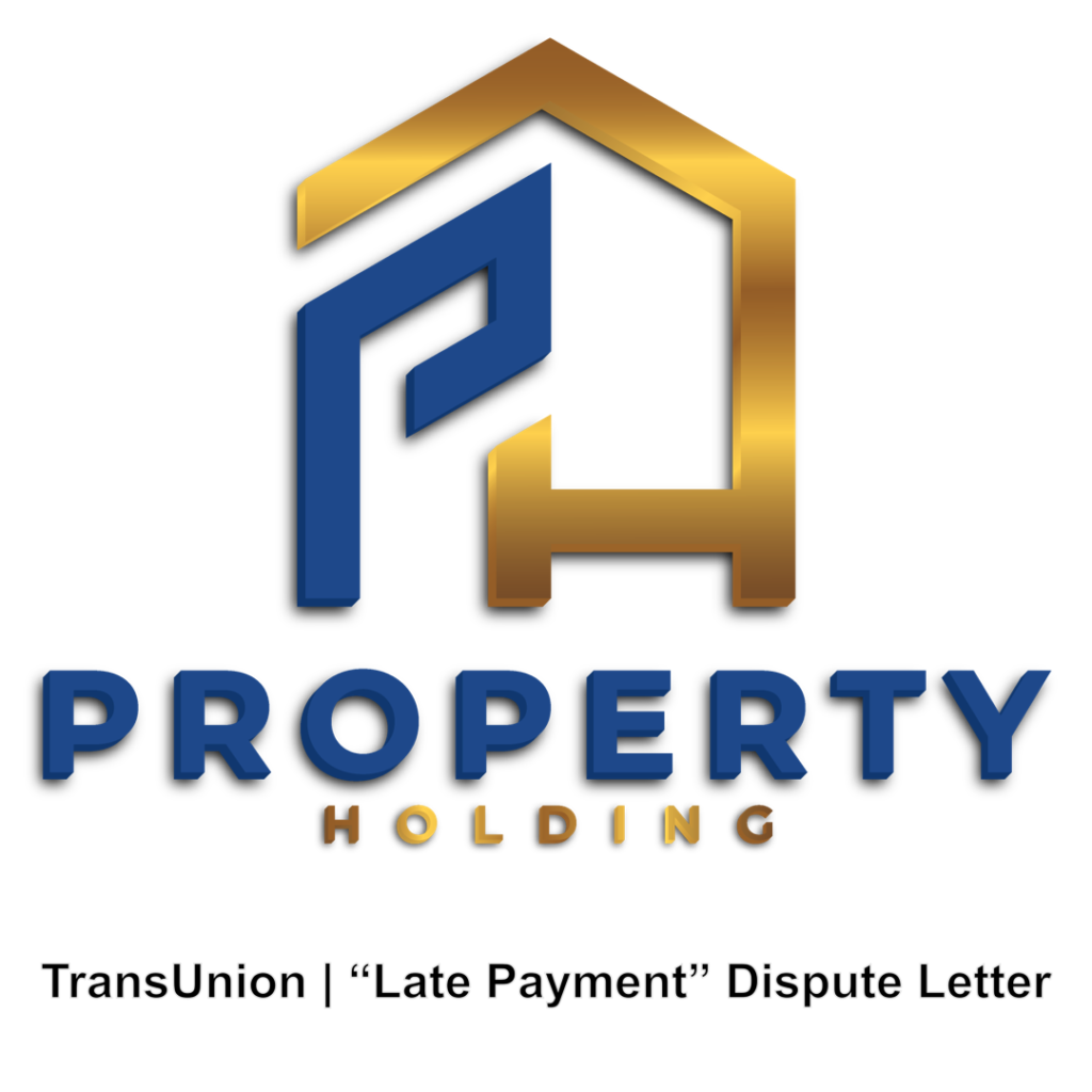 Prop Holding - TransUnion Late Payment Dispute Icon